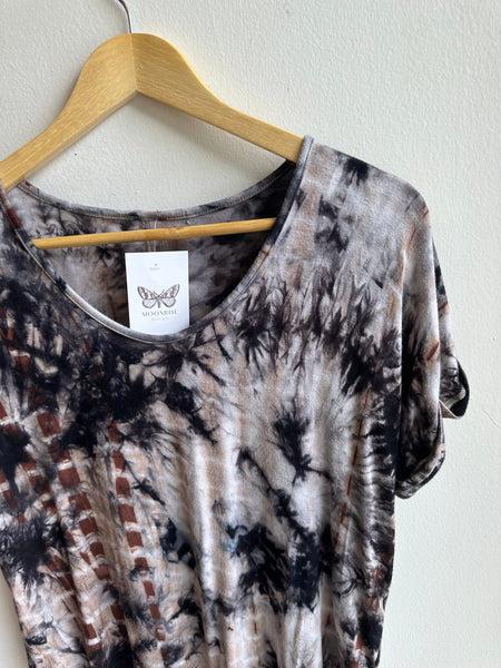 Earthbound Tie-Dye Tee | Cropped & Super Soft | Size Medium