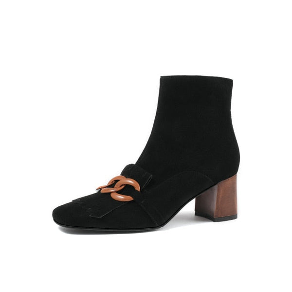 Suede Ankle Boot