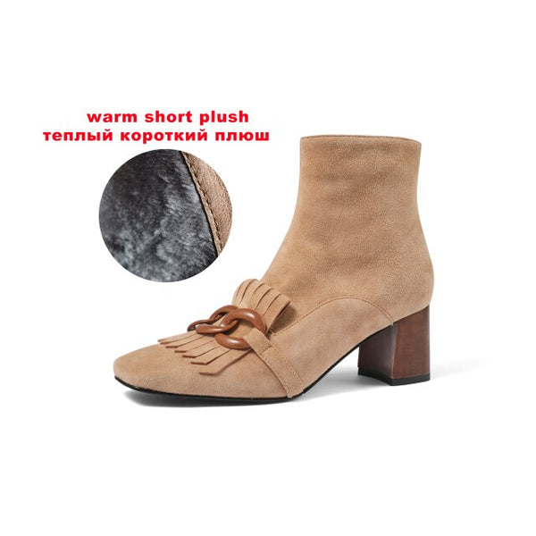 Suede Ankle Boot