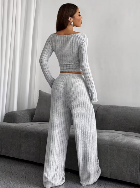 Ribbed Sweat Suit