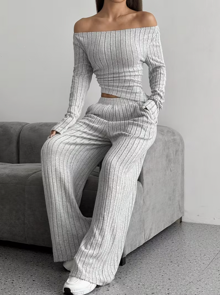Ribbed Sweat Suit