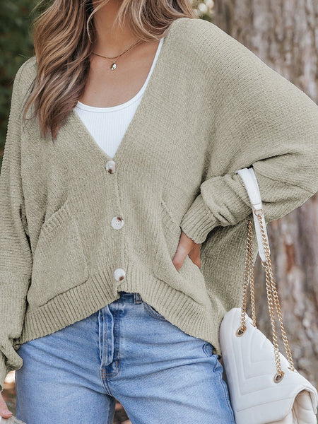 Knit Cardigan with Pockets