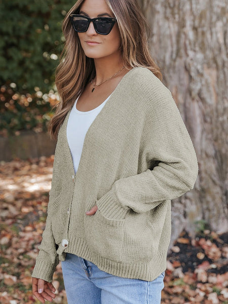 Knit Cardigan with Pockets