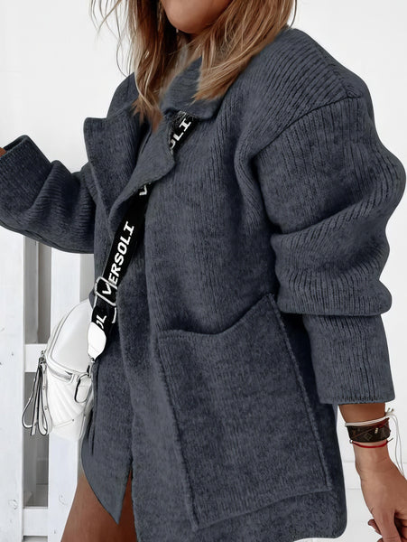 Knit Cardigan with Pockets