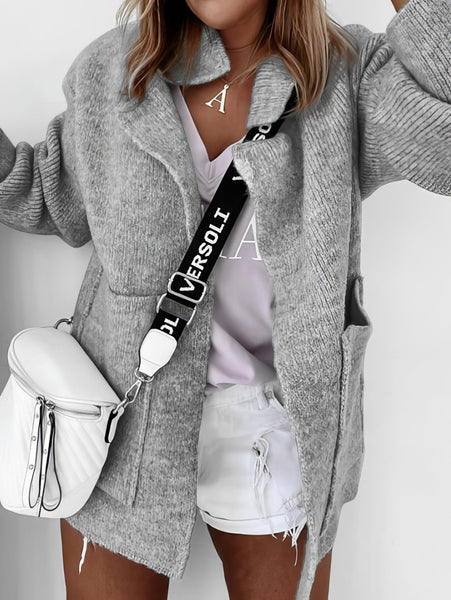 Knit Cardigan with Pockets