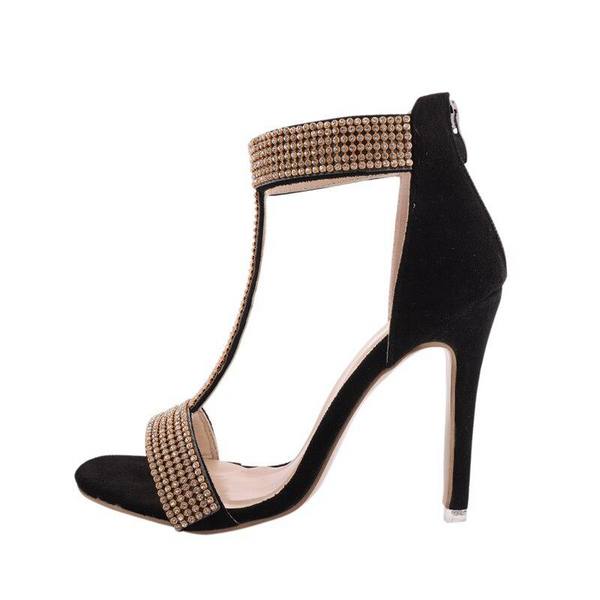 T Strap Sandal Heel