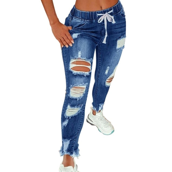Mid WaistBand Stretch Jeans