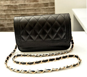 Semi Chain Plaid Bag