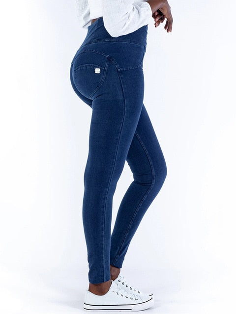 High Waist Stretch Jeans