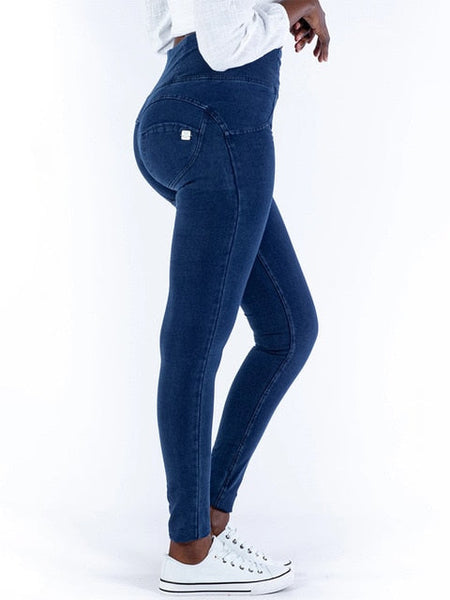 High Waist Stretch Jeans