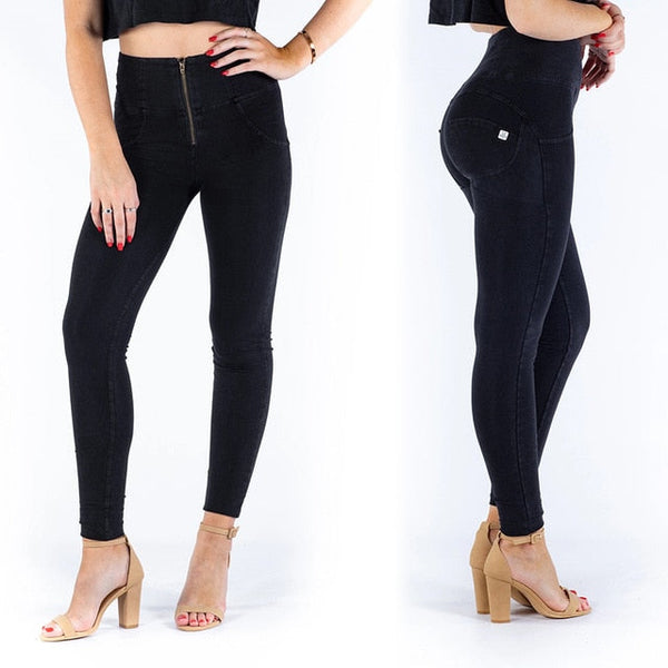 High Waist Stretch Jeans