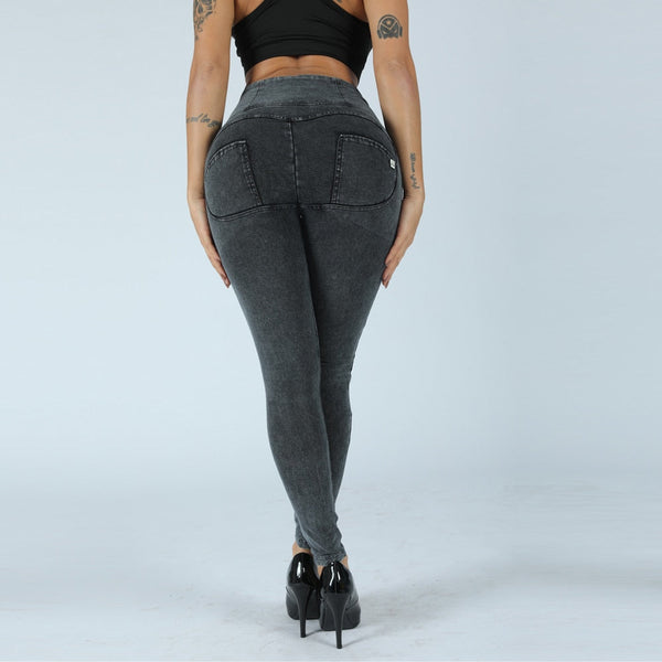 High Waist Stretch Jeans