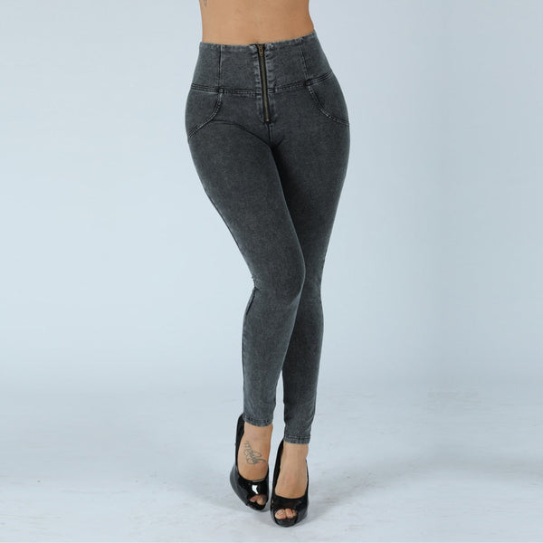 High Waist Stretch Jeans