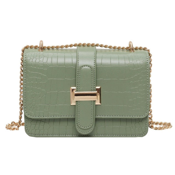 Alligator Pattern Purse