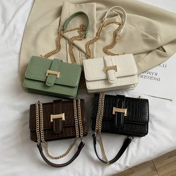 Alligator Pattern Purse