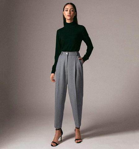 Loose Fit Dress Pants