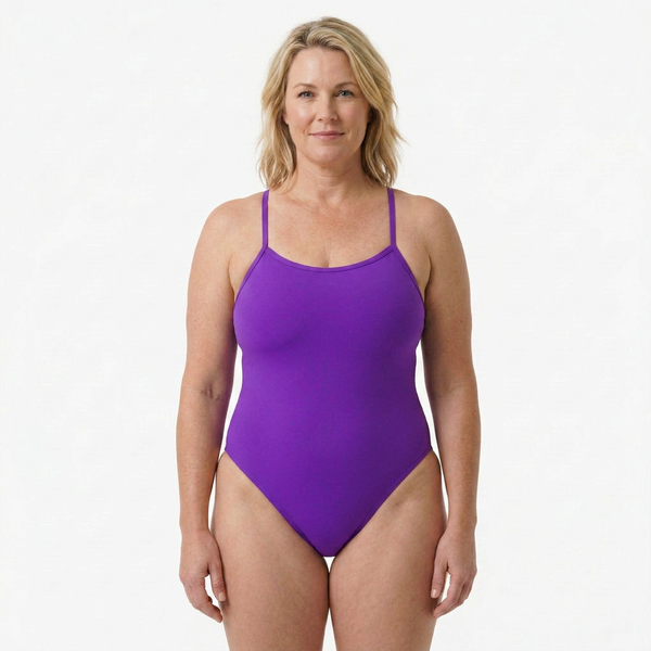 Orchid Open Back Performance Training Swimsuit by Norca