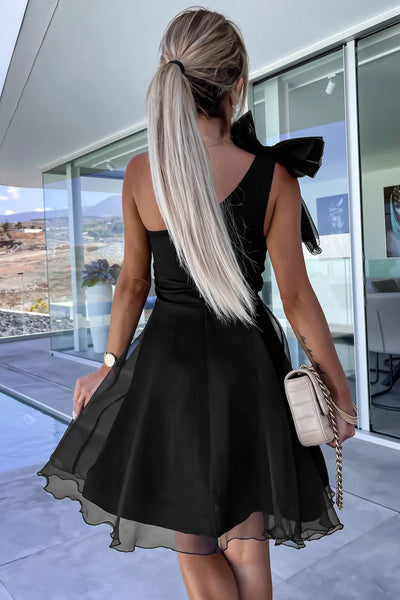 Pleated Loose Fit Casual Midi Dress in Solid Colors