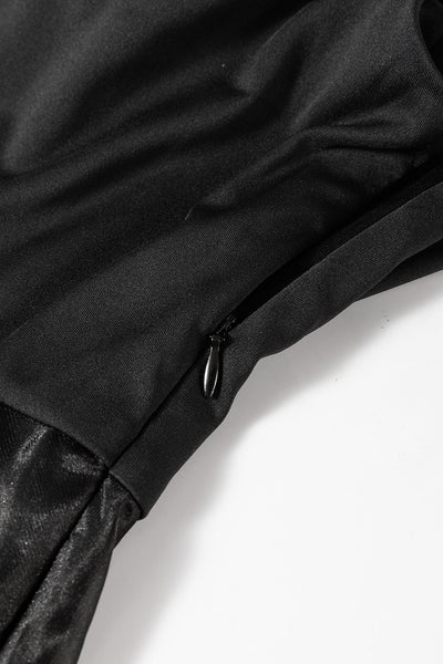 Pleated Loose Fit Casual Midi Dress in Solid Colors