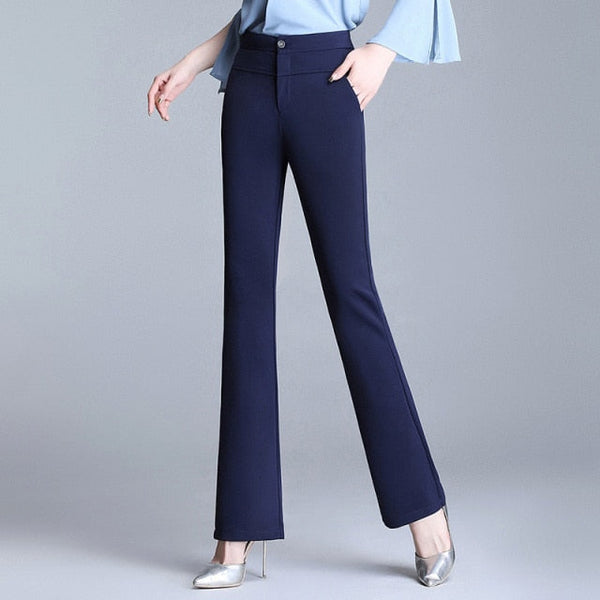 Bell Bottom Double Waist Pants