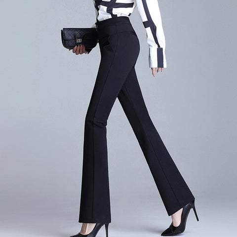 Bell Bottom Double Waist Pants