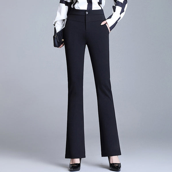 Bell Bottom Double Waist Pants