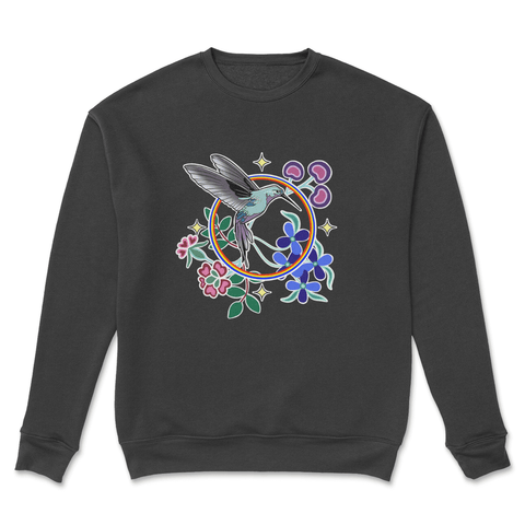 Hummingbird Joy Crewneck