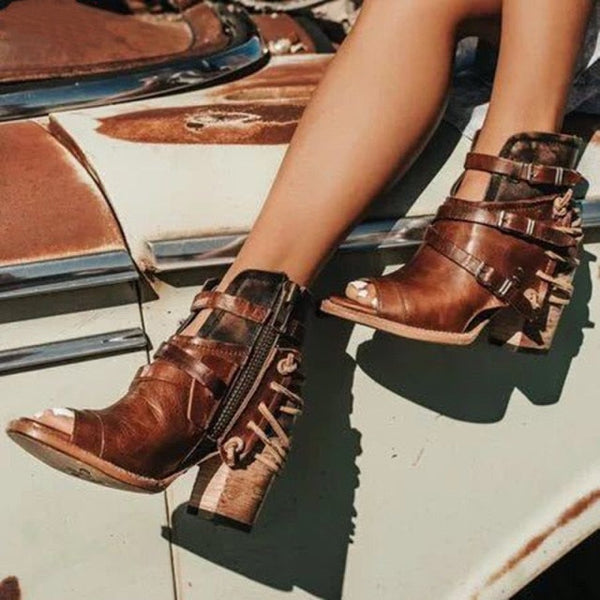 Genuine Leather Cowboy Boots