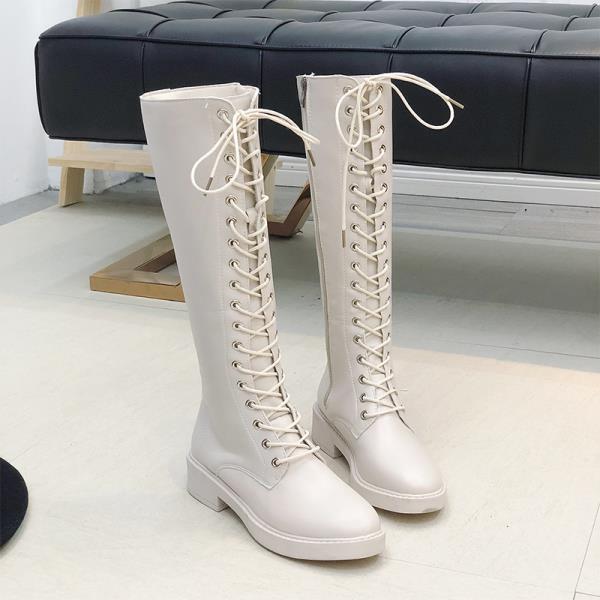 Knee High Lace Boots