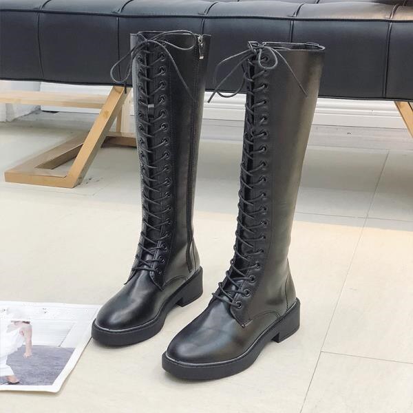 Knee High Lace Boots