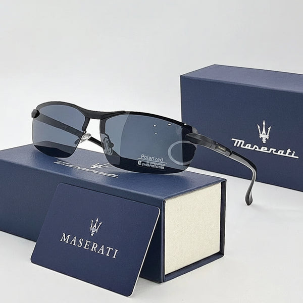Maserati UV400 Polarized Driving Sunglasses