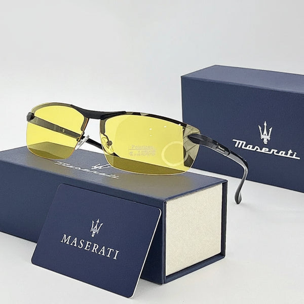 Maserati UV400 Polarized Driving Sunglasses