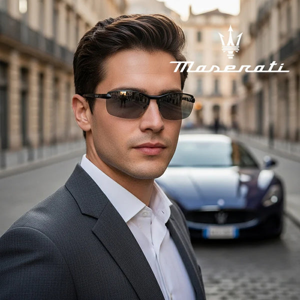 Maserati UV400 Polarized Driving Sunglasses