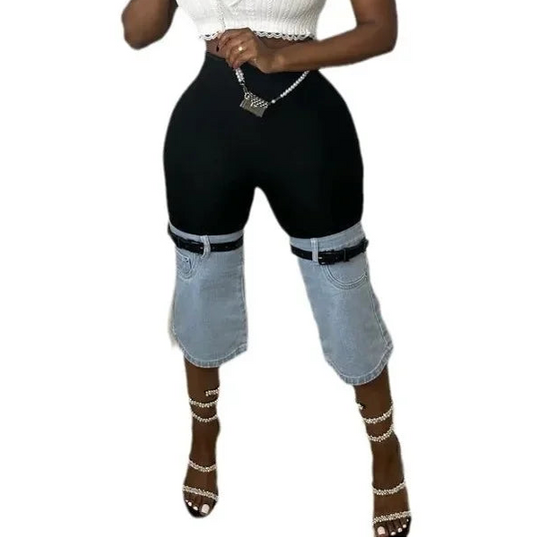 Women's High Waist Ripped Jeans