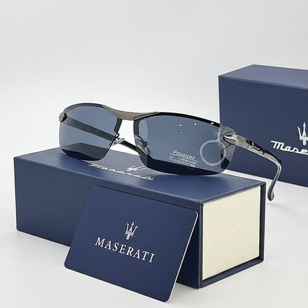 Maserati UV400 Polarized Driving Sunglasses