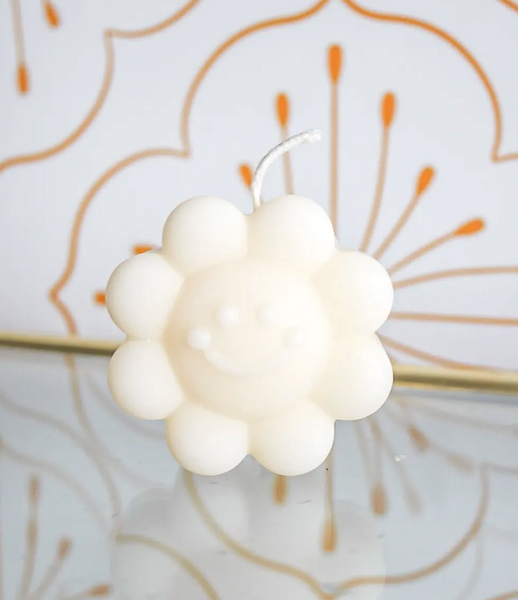 Sundaze Smiley Flower Eco Soy Wax Candle
