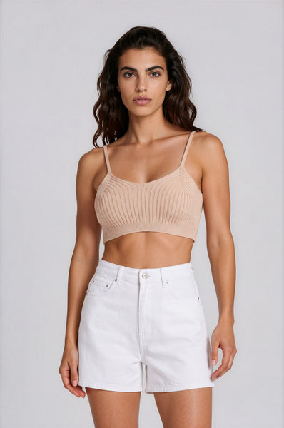MEGAN - Rib Bralette