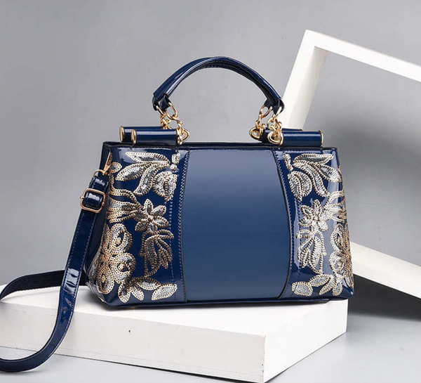 Floral Gloss Handbag