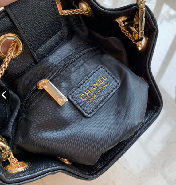 Designer Rope Chain Bucket Bag