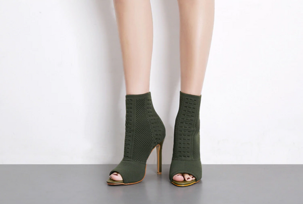 Peep Toe Boots