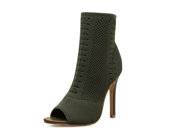 Peep Toe Boots