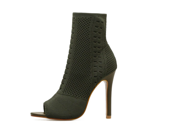 Peep Toe Boots