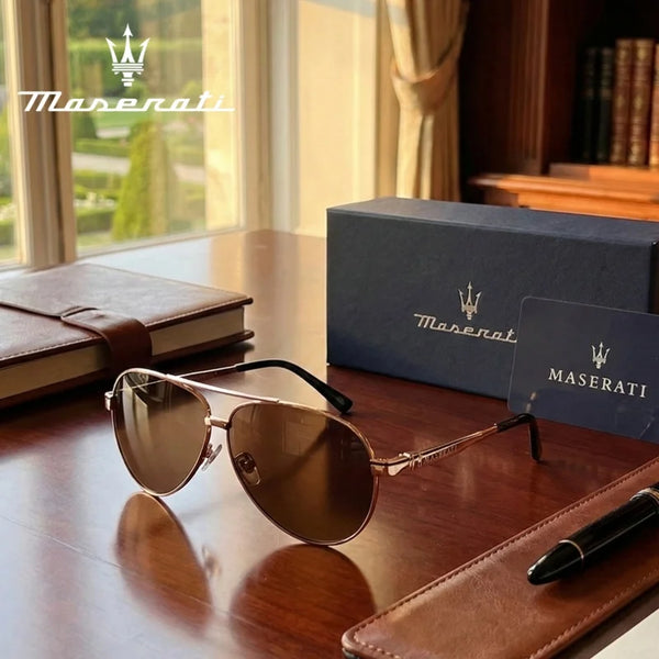 Maserati UV400 Polarized Driving Sunglasses