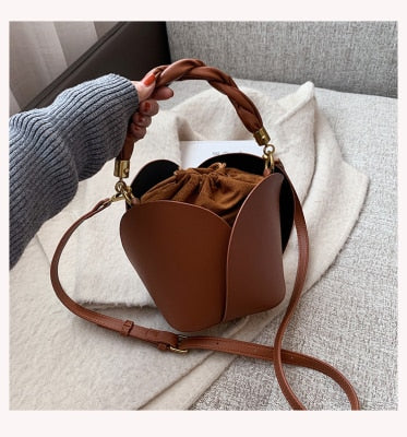 Twist Strap Tulip Bag