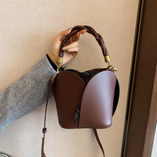 Twist Strap Tulip Bag