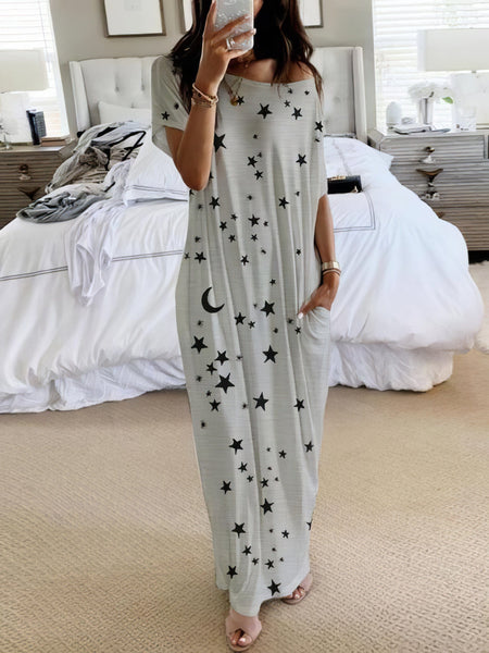 Women's Off-the-Shoulder Starry Dress in Blouses & Shirts