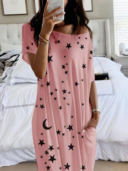 Women's Off-the-Shoulder Starry Dress in Blouses & Shirts