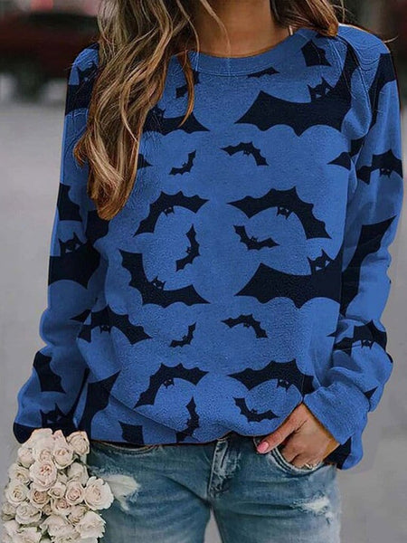 Women's Statement Bat Print Sweatshirt in Sweatshirts & Hoodies