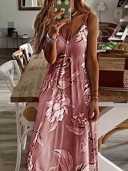 Sunny Vibes Floral Maxi Dress featuring maxi dresses styling with practical layering, balanced movement, and everyday versatility for modern wardrobe.