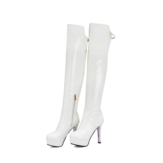 Knee High Platform Boots